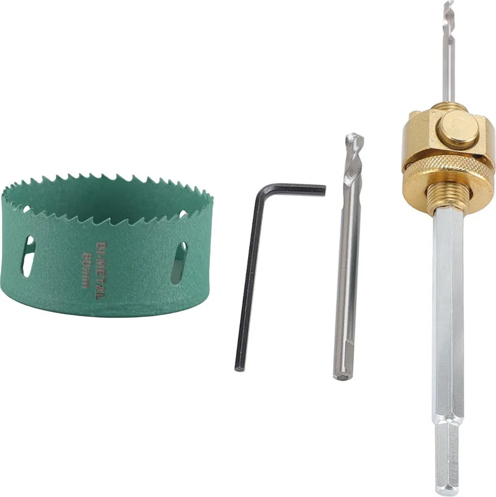 Scie cloche 80 mm : finissez vos trous proprement sans abîmer le plâtre