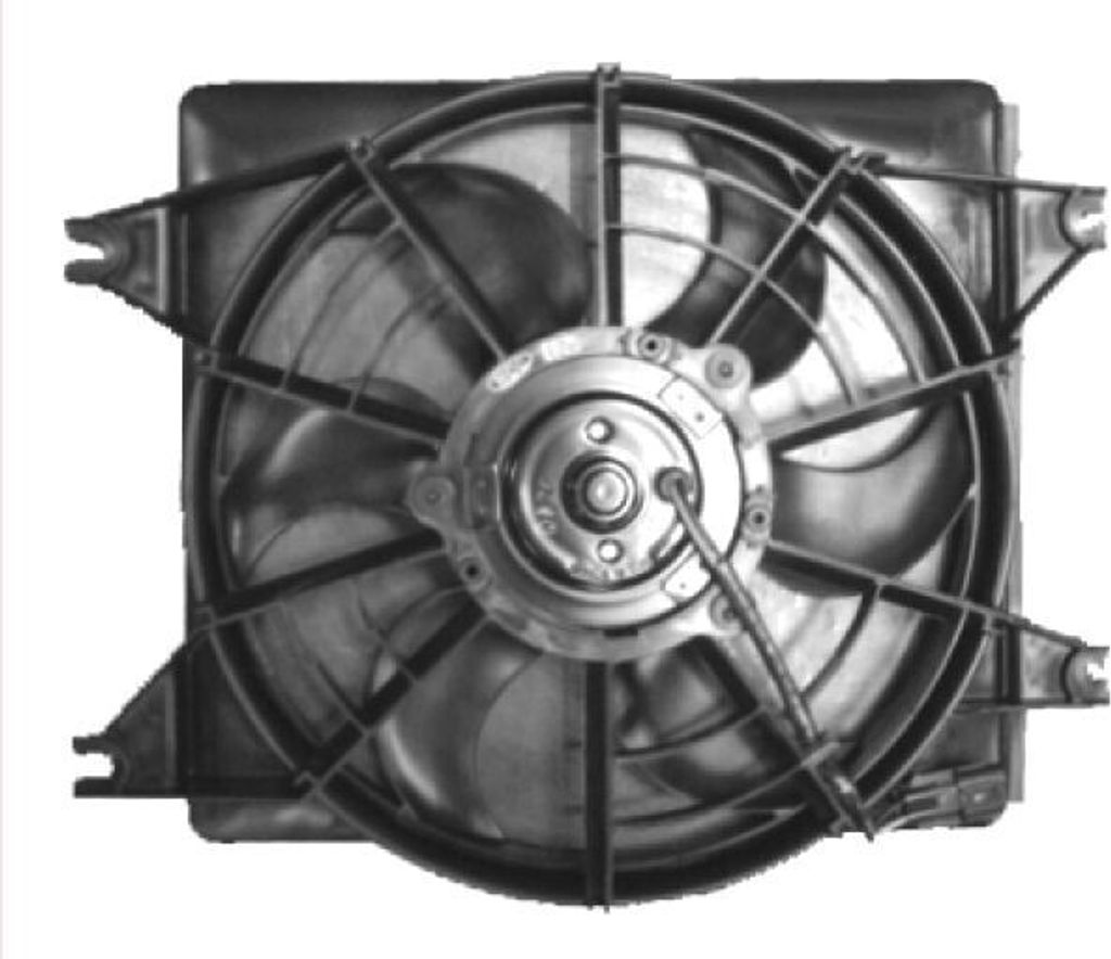NRF 47611 Kühlerlüfter OE 9773022050 kompatibel mit Accent
