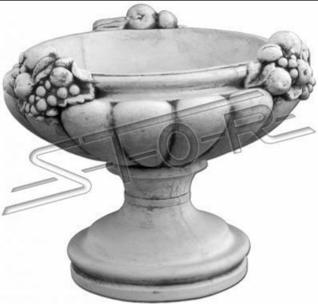 Blumentöpfe Kasten Topf Blumen Töpfe XXL Beton Garten Terrasse Skulptur S104077