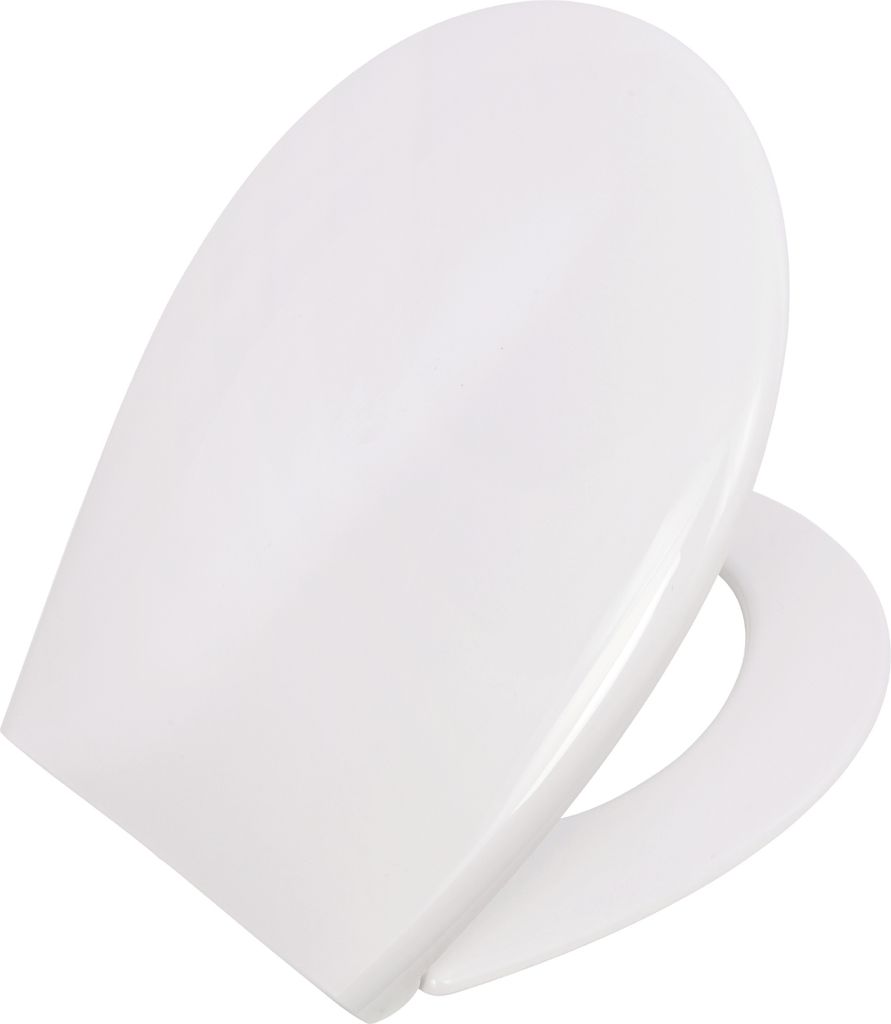 aquaSu® Basic, WC-Sitz in Weiß, Thermoplast Toilettendeckel Produktbild 