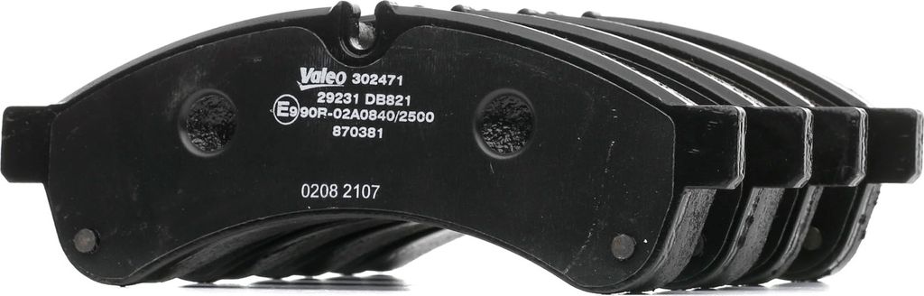VALEO Bremsbeläge Satz Hinten für IVECO Daily VI Kastenwagen 302471