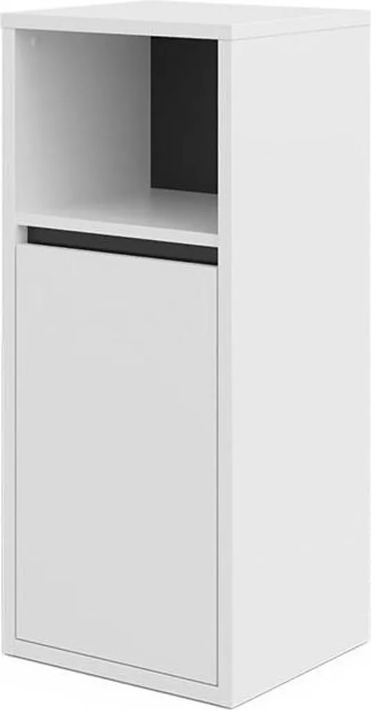Meuble salle de bain Vicco Viola Blanc 38x80cm, modèle 39541 robuste