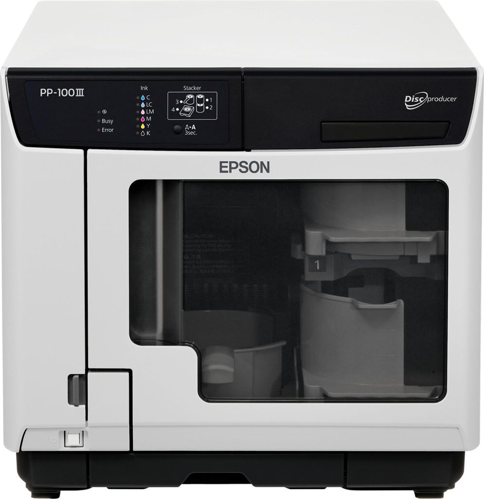 Epson Discproducer PP-100III, 11,6 cm, 119 - 70 mm, 4,5 cm, Zdjęcie produktu 