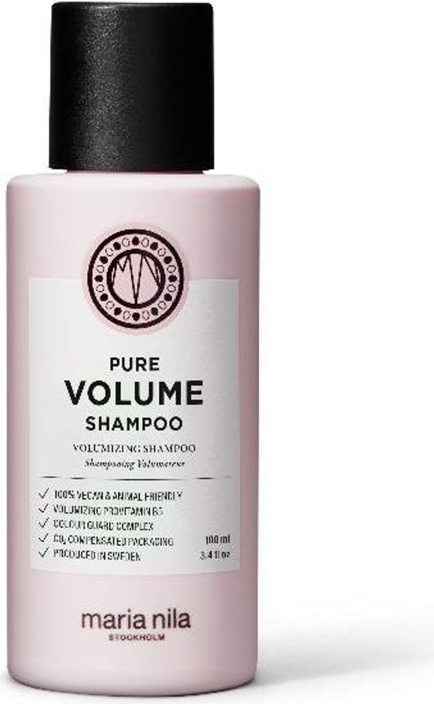 Maria Nila, Pure Volume, Hair Shampoo, For Volume, 100 ml