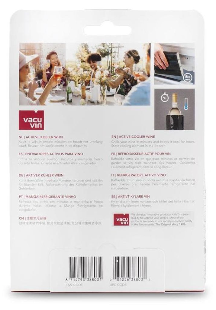 Rapid Ice Seau à vin pour bouteilles de 0,75 litre, argenté Image du produit 