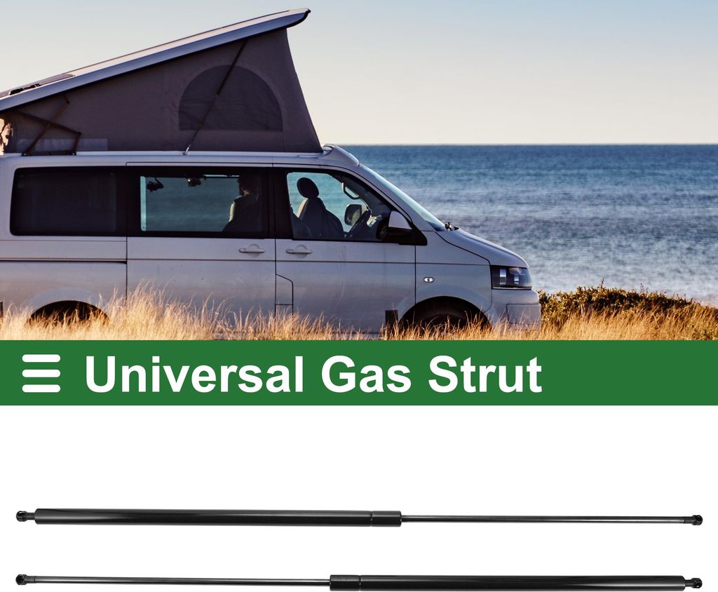 Universal Lift Supports Struts Gas Struts 36inch/915mm 100Ib/445N/44.5kg Carbon Steel Schwarz 2Stk