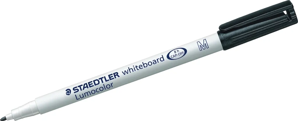 Marqueur noir Staedtler 301-9 effaçable sans traces 1,0 mm lot de 10 stylos