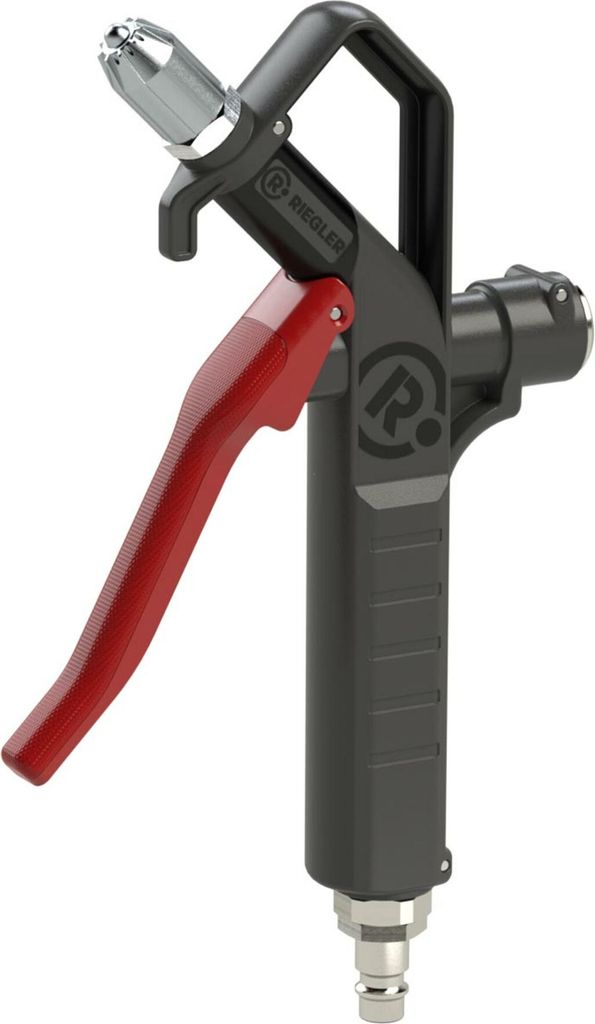 Riegler Blaspistole, Kunststoff, Sicherheitsdüse, unten anschließbar, Tülle LW 13