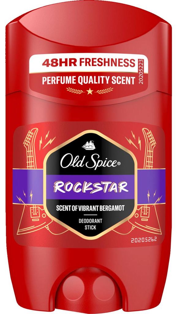 Old Spice Deo Stick Rockstar fresco potente e di lunga Immagine del prodotto 