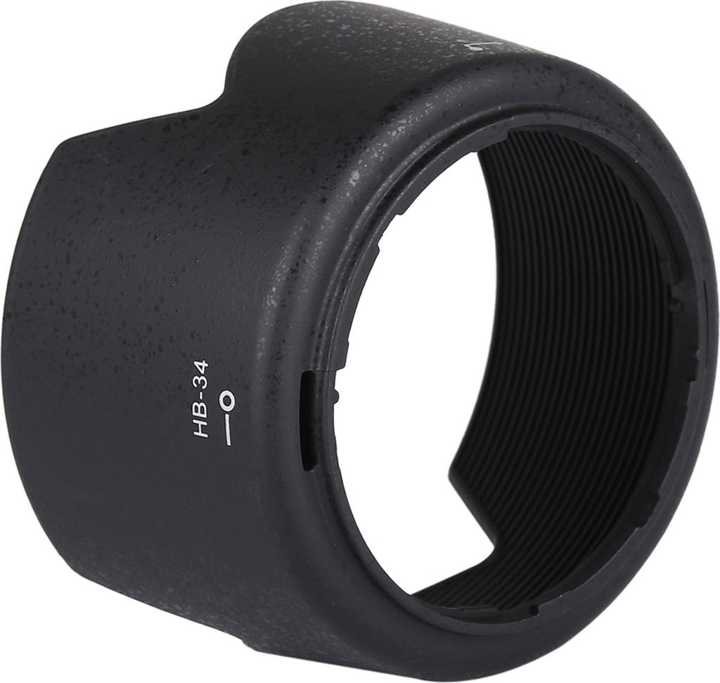 CELLONIC Gegenlichtblende kompatibel mit Nikon AF-S DX Nikkor 55-200 mm f/4-5.6G ED - Bajonett HB-34 Objektiv Sonnenblende Kamera Streulichtblende ...