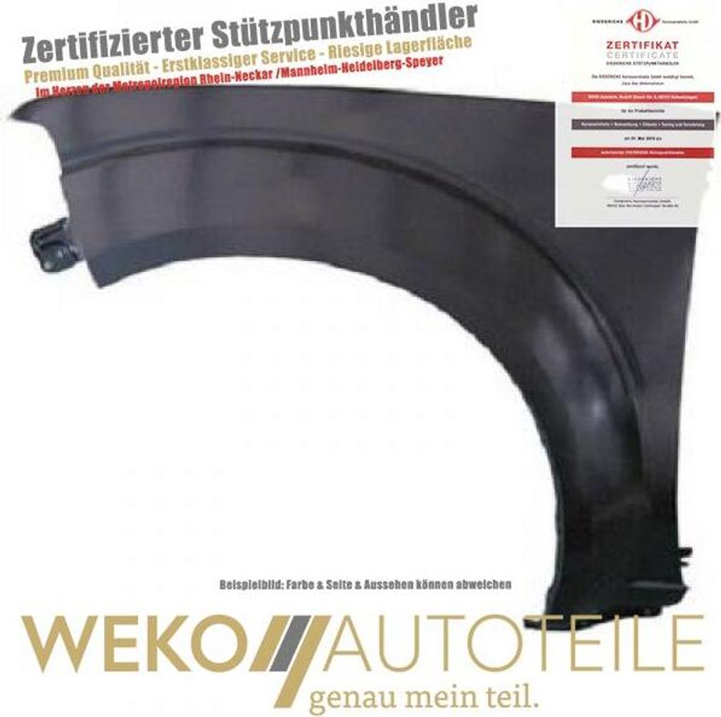 Kotflügel links DIEDERICHS 6084107 passend für NISSAN