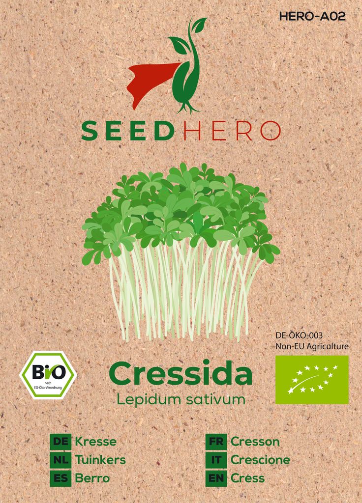 Seedhero Kresse Garden Samen