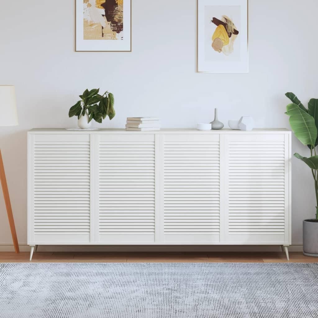 Vidaxl -Ante armadio con doghe 4 pezzi 99,3x59,4 cm legno Immagine del prodotto 