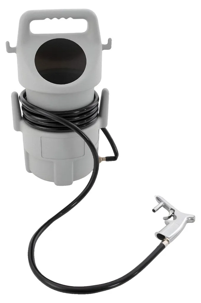 Cabine de sablage grise ergonomique pour décapage de précision 110L