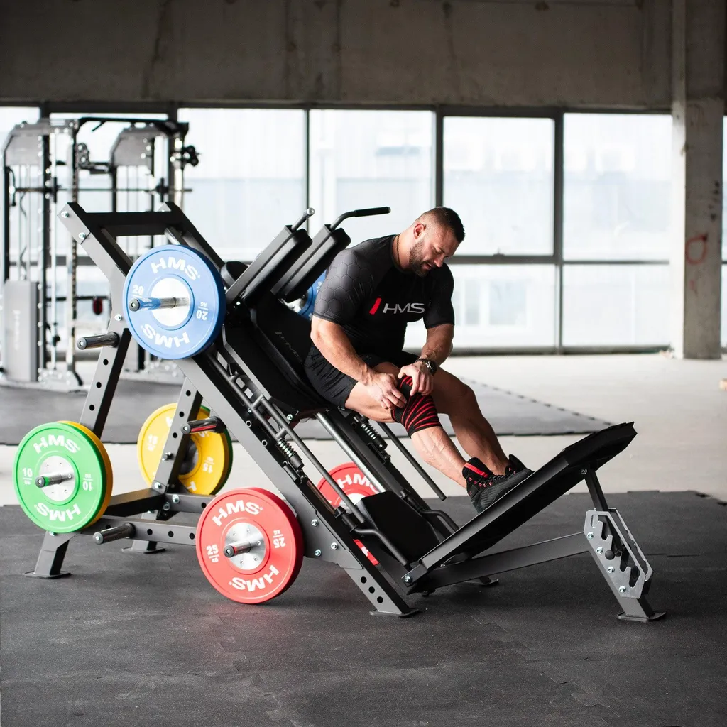 Genouillères de musculation 2m en néoprène - Pack de 2 bandes noires - 2