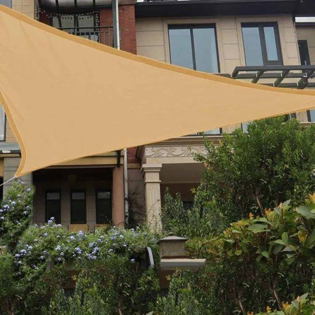 Voile d'ombrage triangulaire imperméable 4x4x4m de qualité supérieure