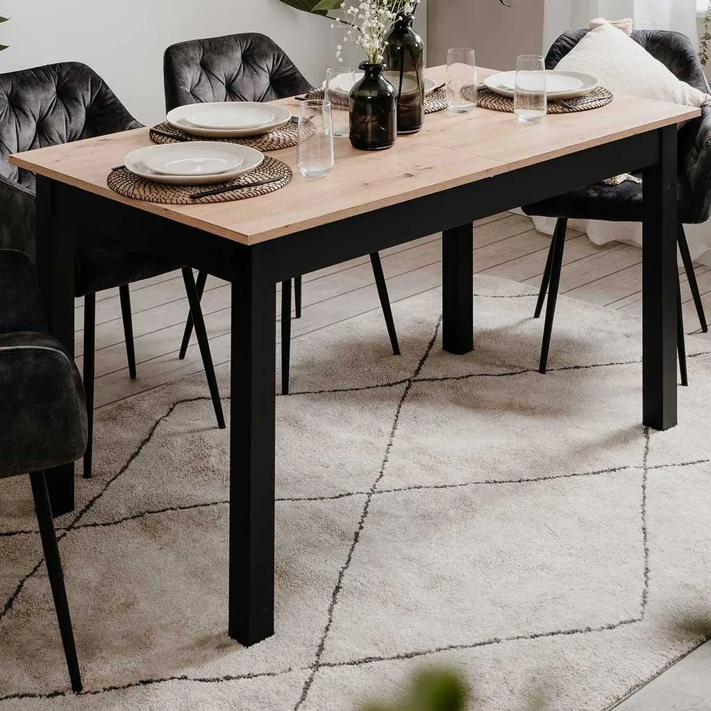 Table à manger COBURG 140 : la solution pour petits espaces et invités - 9