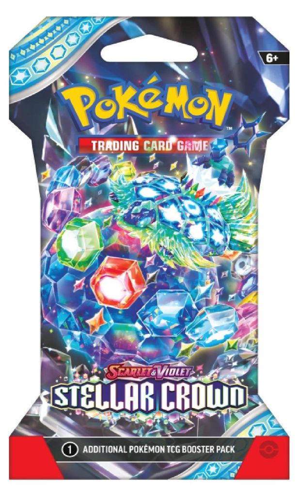 Pokémon Stellar Crown Sleeved Booster Englisch Produktbild 