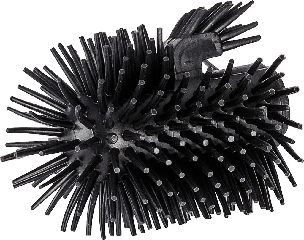 Tête de brosse de rechange WC silicone Ø 7,5 cm avec nettoyeur de bord
