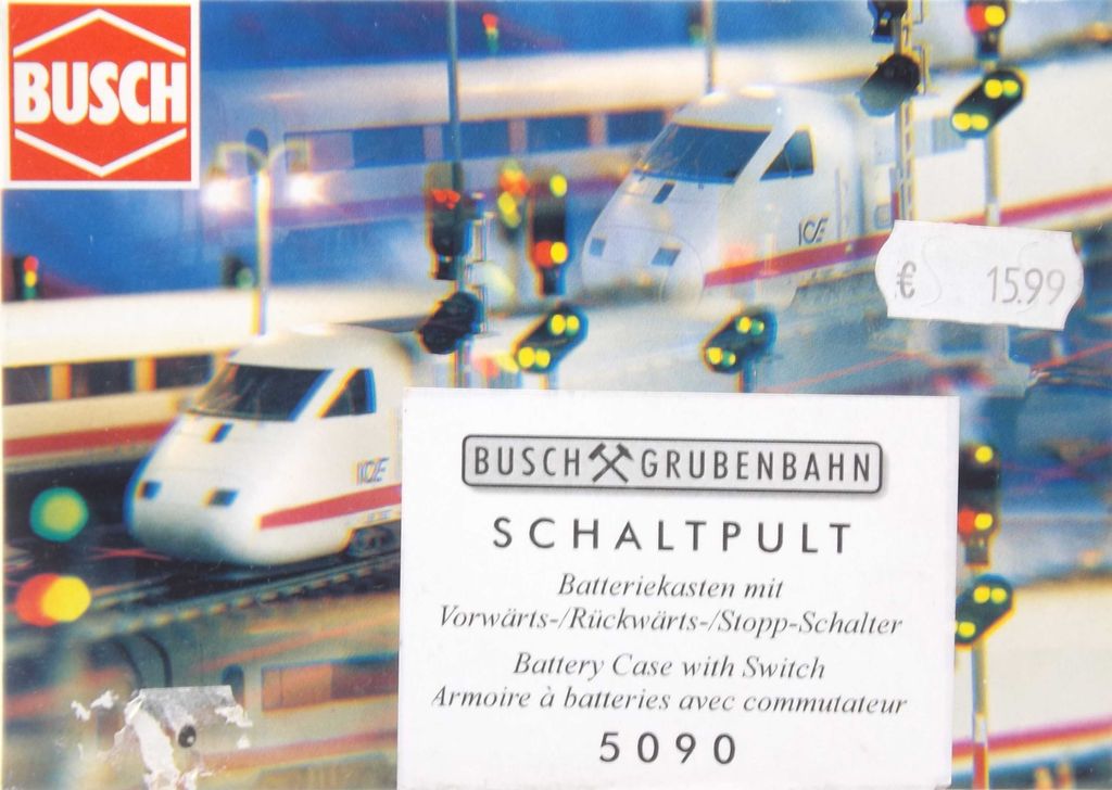 Busch 5090 Schaltpult für Grubenbahn in