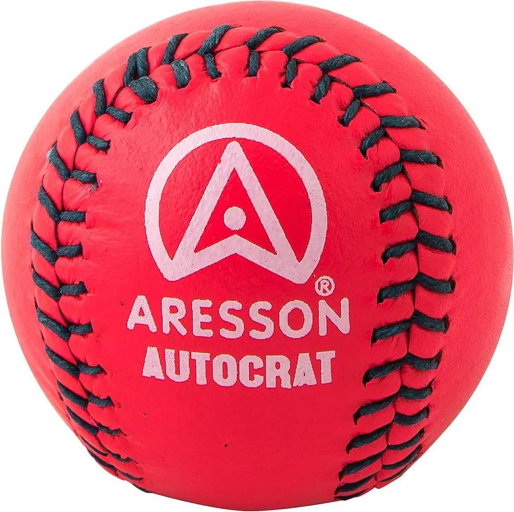 Balle de Rounders Aresson Autocrat en Cuir Rose pour Entraînement