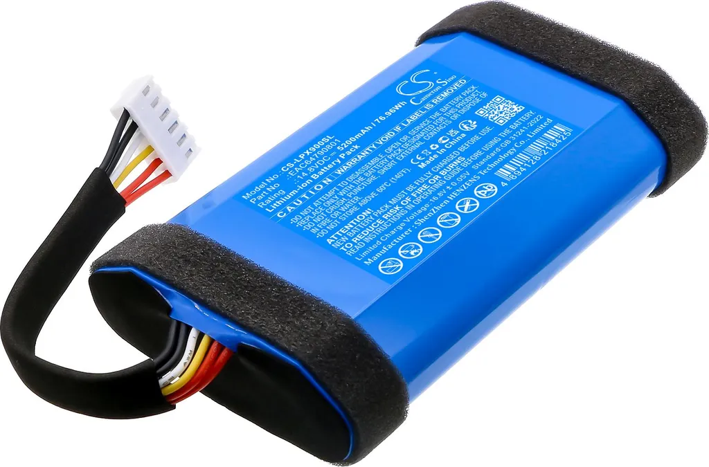 Batterie de Rechange pour Enceinte Bluetooth LG XBOOM Go Série XG9 QBK