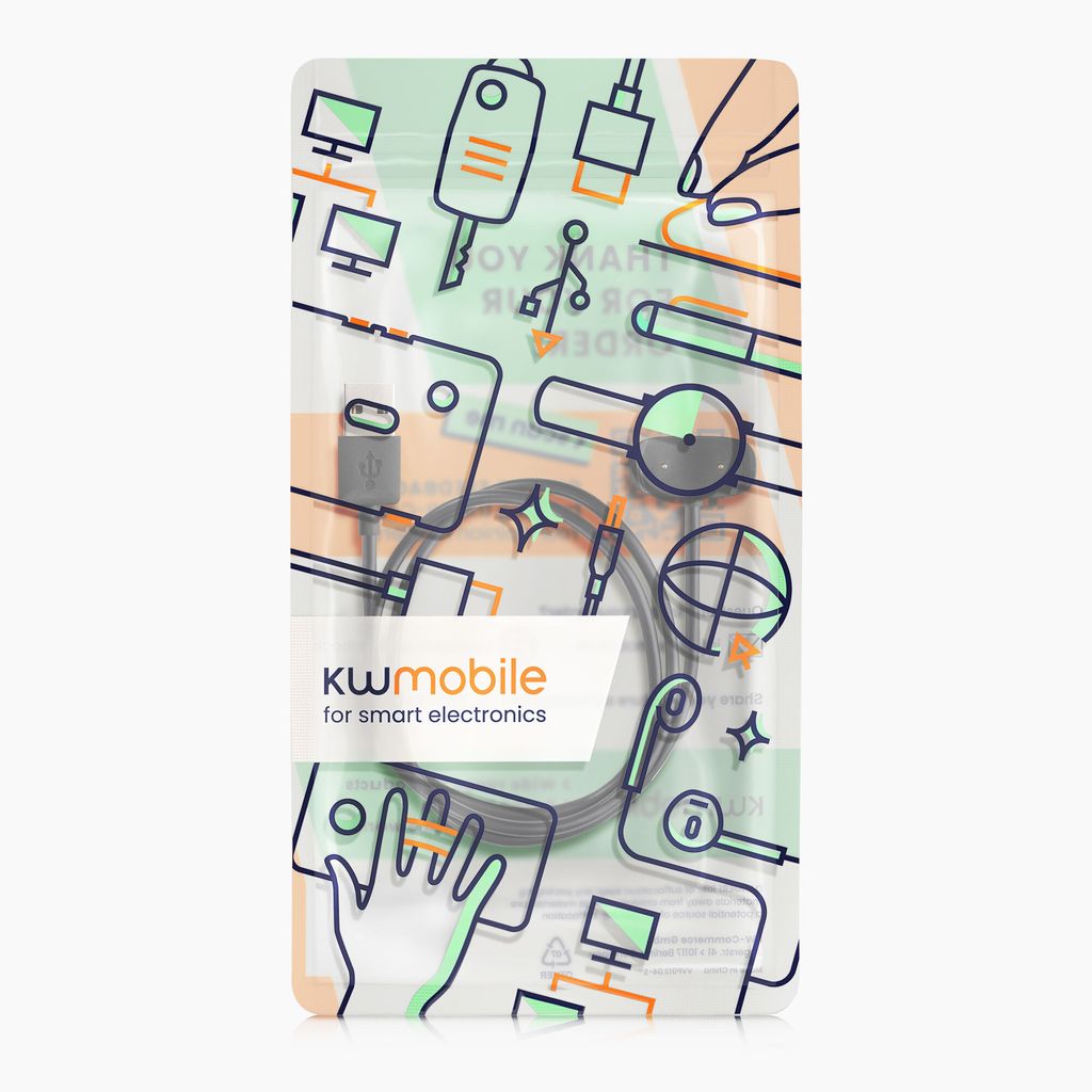 kwmobile USB C Ladekabel kompatibel mit Huami Amazfit GTR Produktbild 7