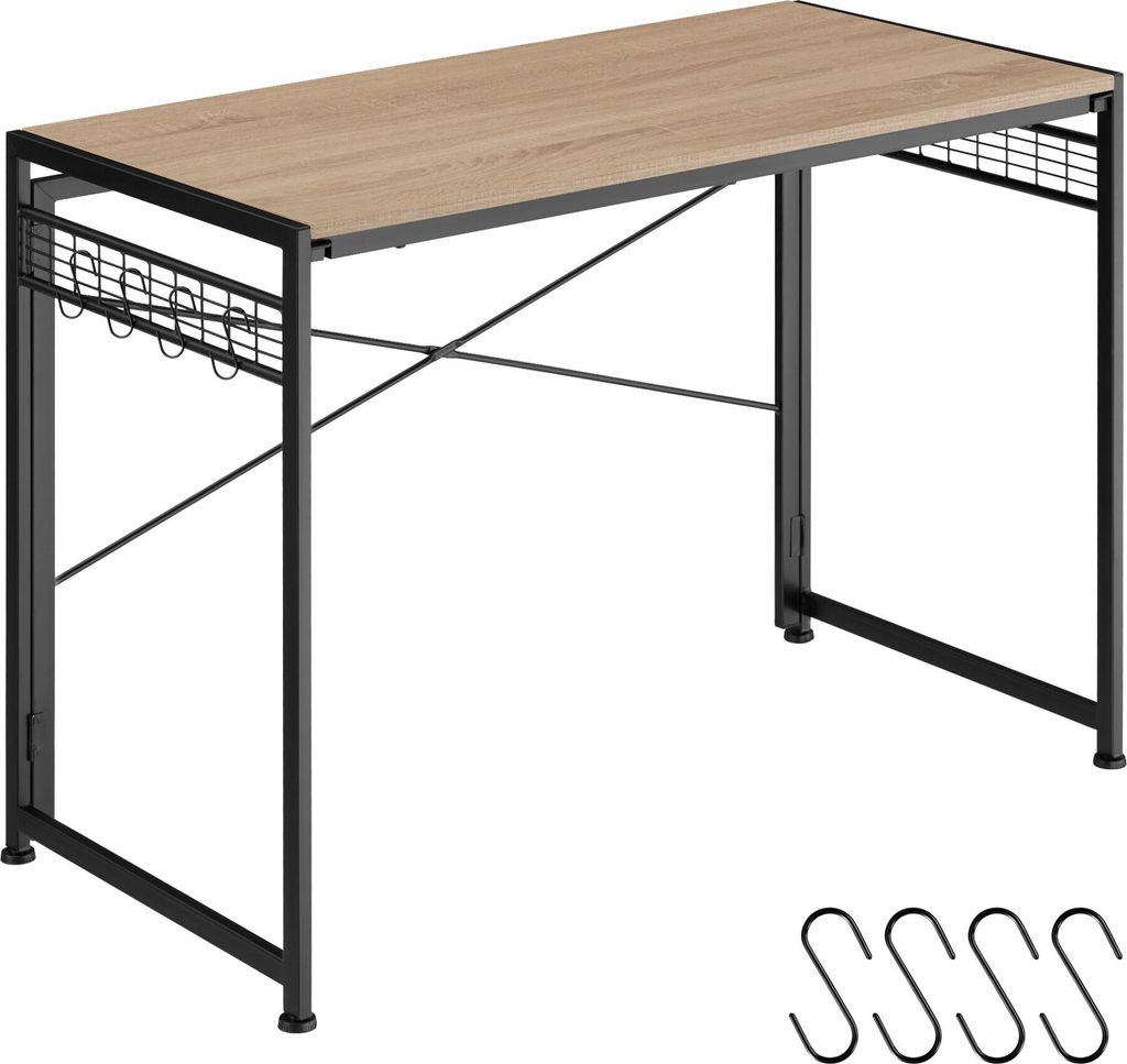 tectake Schreibtisch Paterson 102 x 51 x 77 cm