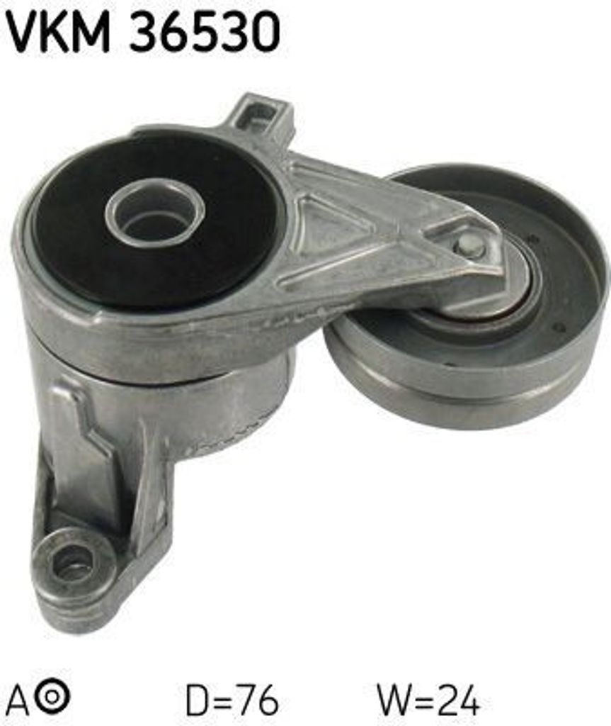 SKF VKM 36530 Spannrolle, Keilrippenriemen OE 9179314 kompatibel mit 850, S70, S80, V70
