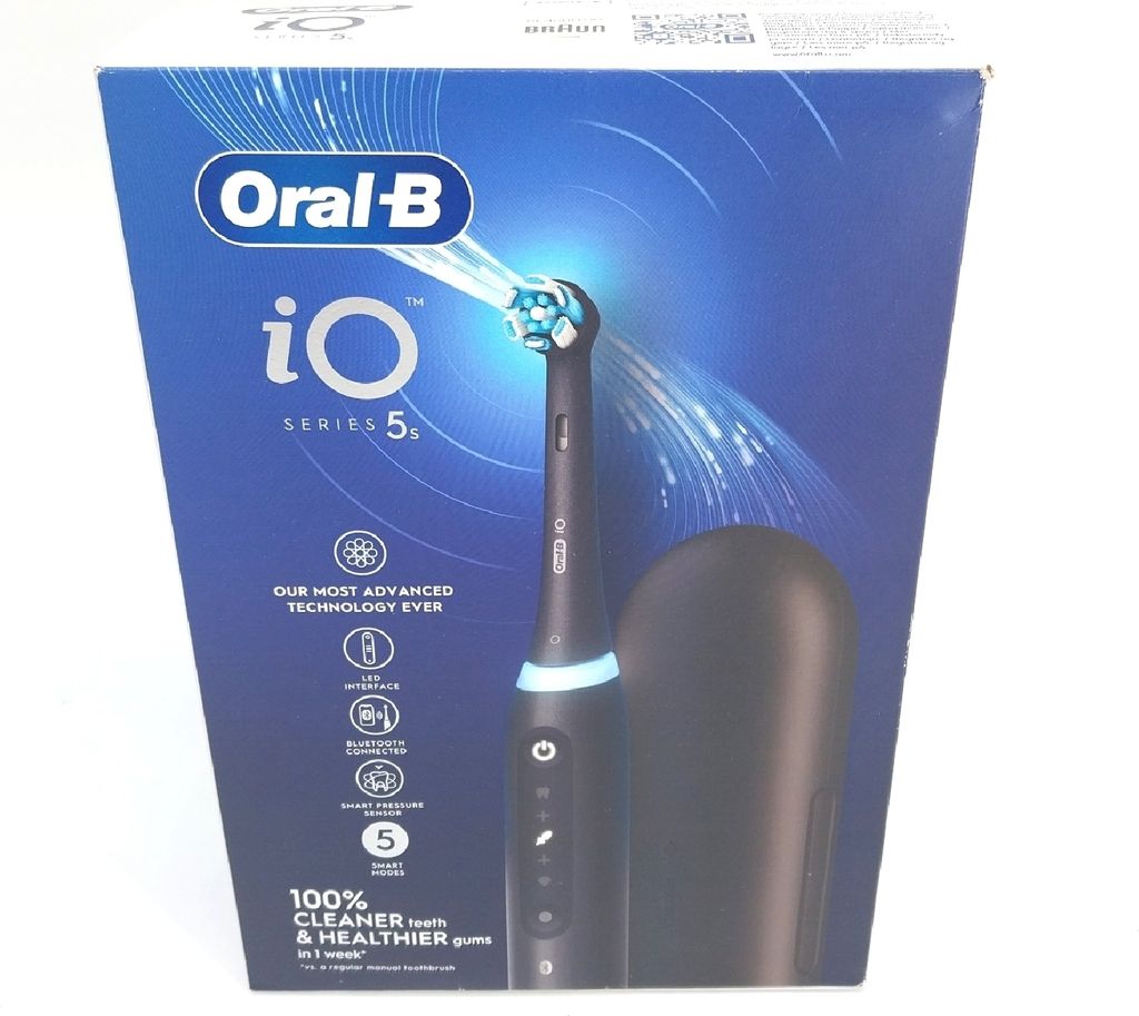 Spazzolino rotante per adulti Oral-B iO 5 Nero Immagine del prodotto 