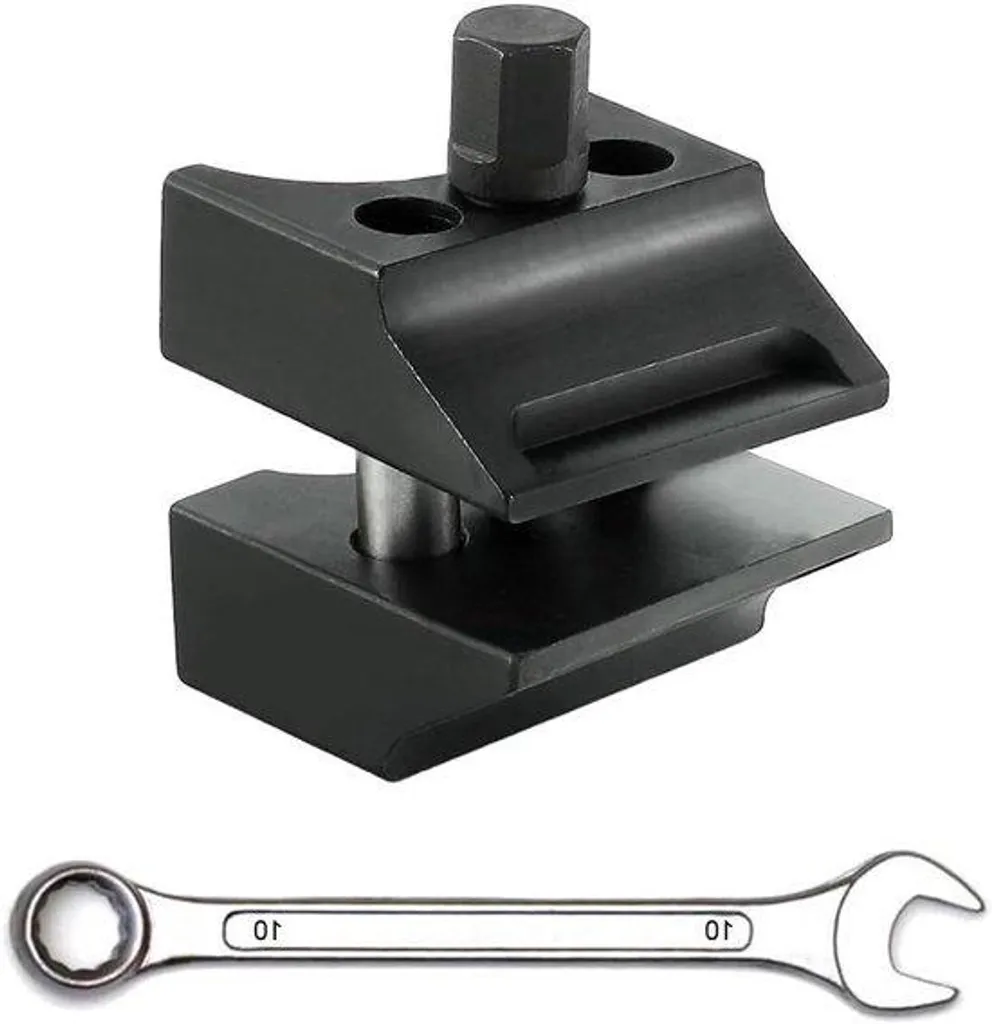 Support automatique avec écarteur en acier carbone pour axe divisé