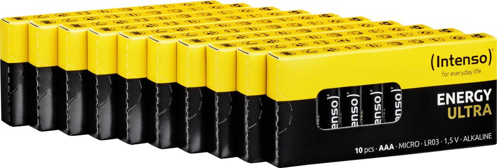 Intenso 7501511, Einwegbatterie, AAA, Alkali, 1,5 V, 100 Produktbild 
