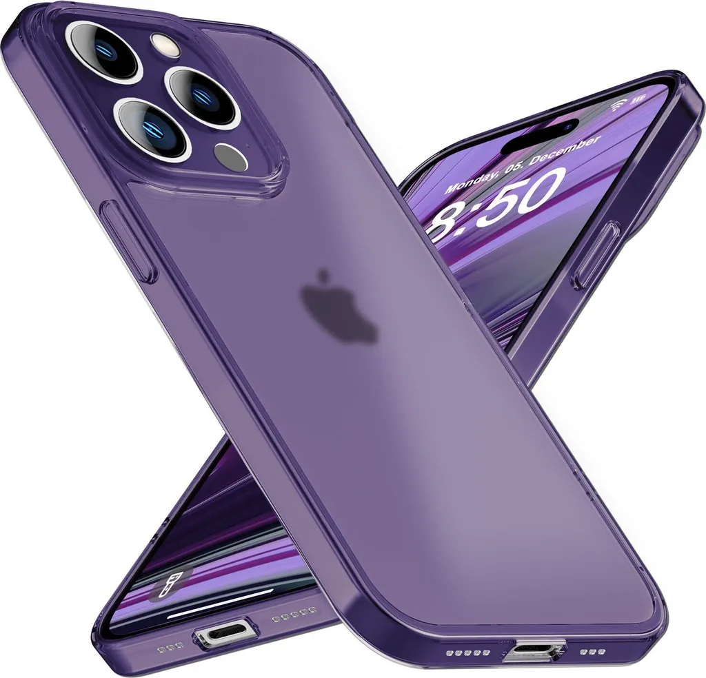 Cover Viola iPhone 14 Pro Max 0.3mm - La Sottile per Eccellenza