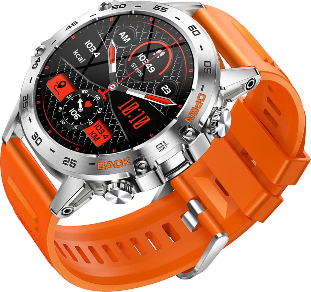 Tracker de Fitness Étanche K52 avec Mesure Oxygène Sanguin et Sommeil HD
