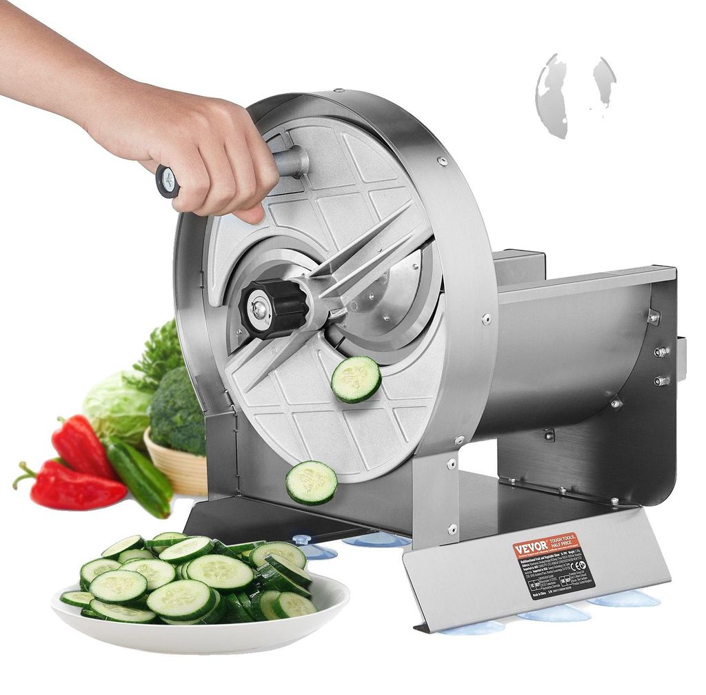 VEVOR Affettatrice manuale per frutta e verdura, spessore Immagine del prodotto 