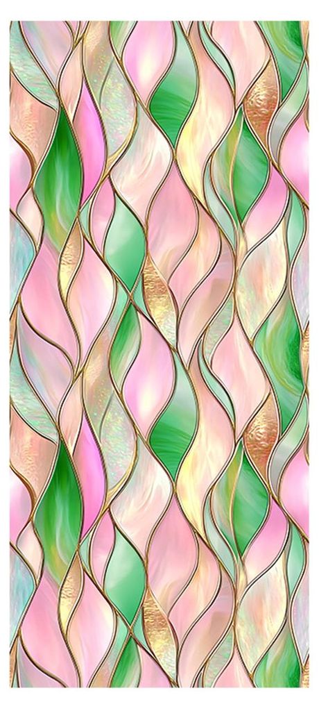 Buntglas-Regenbogen-Fenster-Sichtschutzfolie, dekorative Sonnenschutzfolie, haftende, farbenfrohe, statisch haftende Abdeckungen, Aufkleber für Gl...