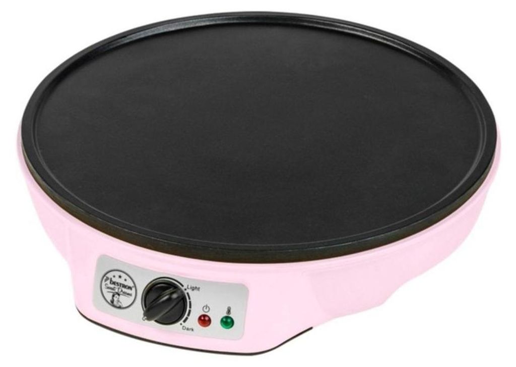 Teglia per crêpes rosa da 30 cm Bestron ASW602P Immagine del prodotto 