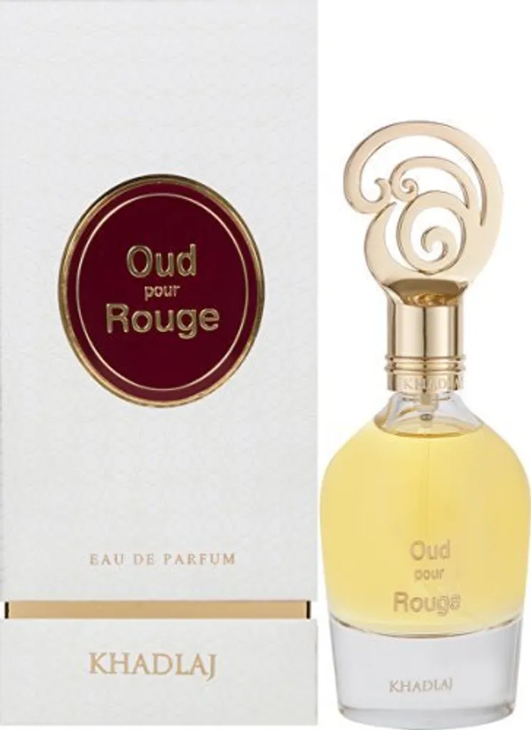 Khadlaj Oud pour Rouge 100 ml - Parfum Oriental Longue Tenue pour Homme