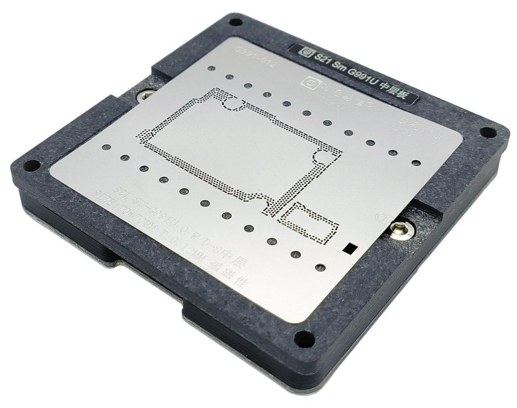 Reballing-Schablone für Samsung S21 Motherboard-Logikplatine-Verbindungsvorrichtung
