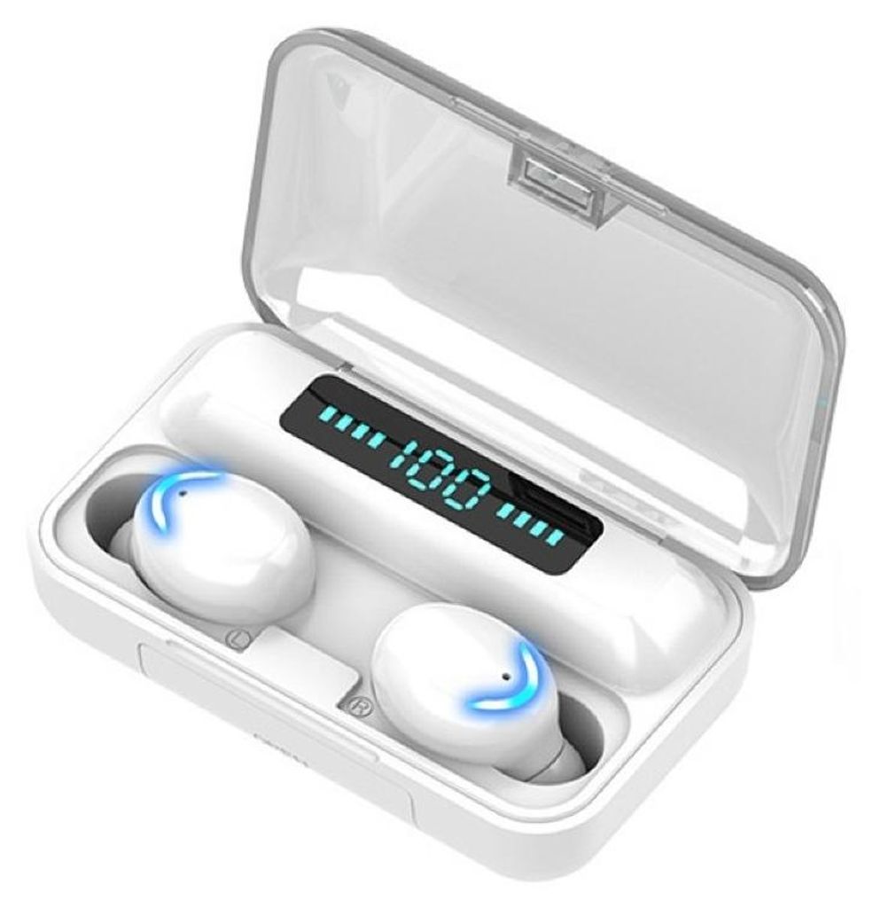Bluetooth TWS-Kopfhörer F9-5C Weiß Produktbild 