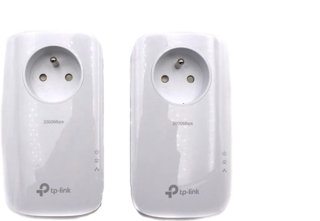 Pack de 2 Boîtiers CPL Ethernet TP-Link pour Connexion Internet Stable - 5
