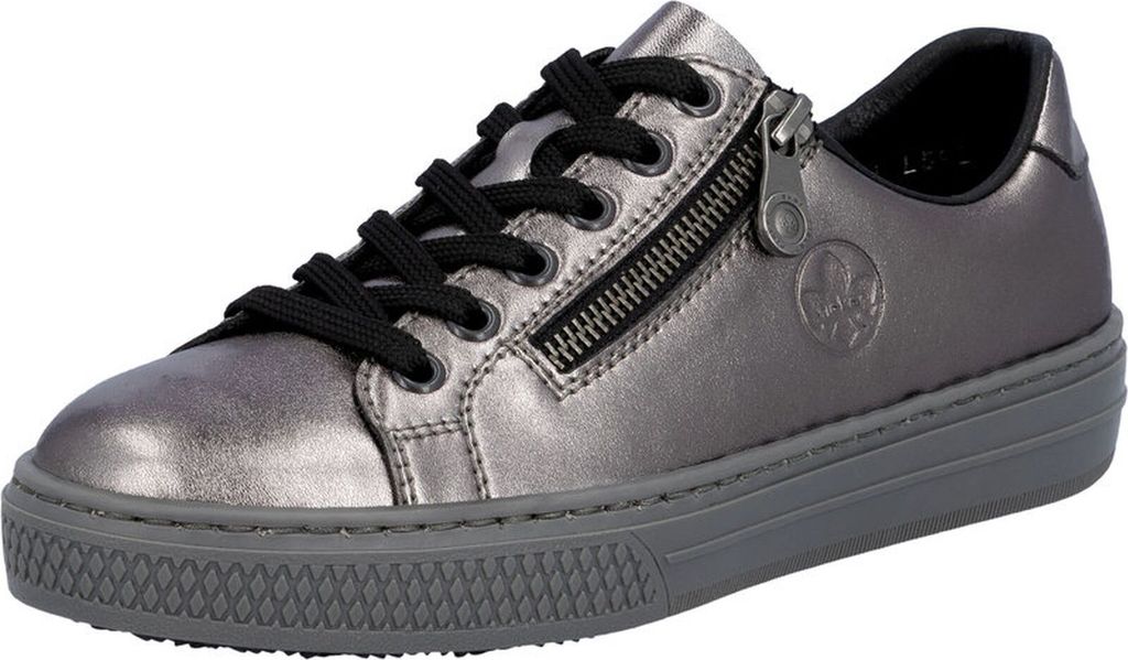 Rieker Damen Sneaker Leder MemoSoft Reißverschluss L59L1, Produktbild 