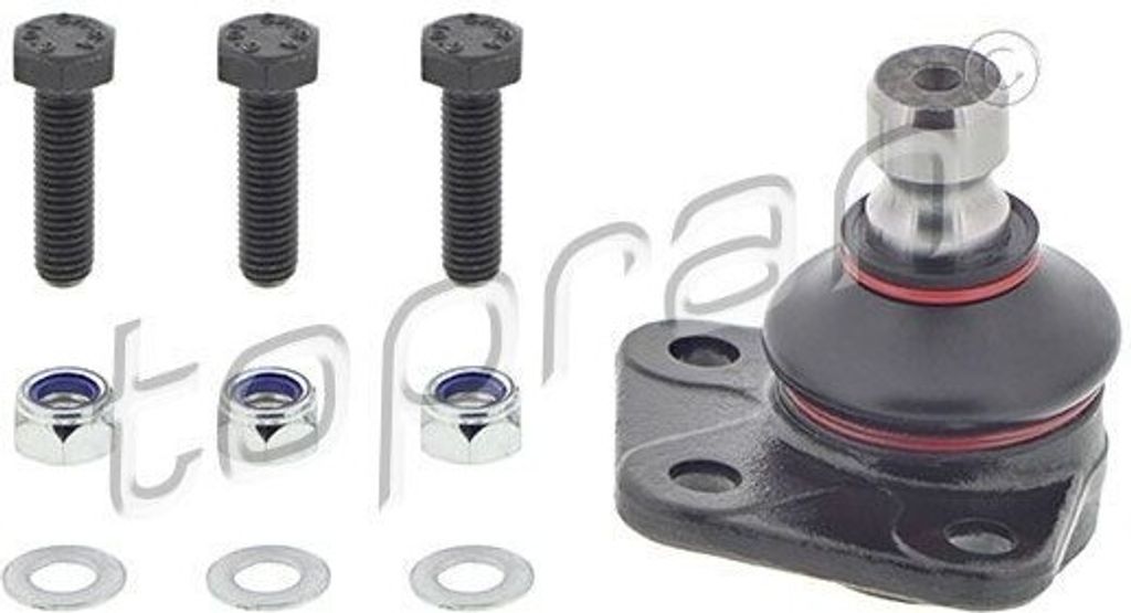 TOPRAN 110 630 - OE 115 420 240 Traggelenk, vorne für Felicia (6U), Caddy II (9K)