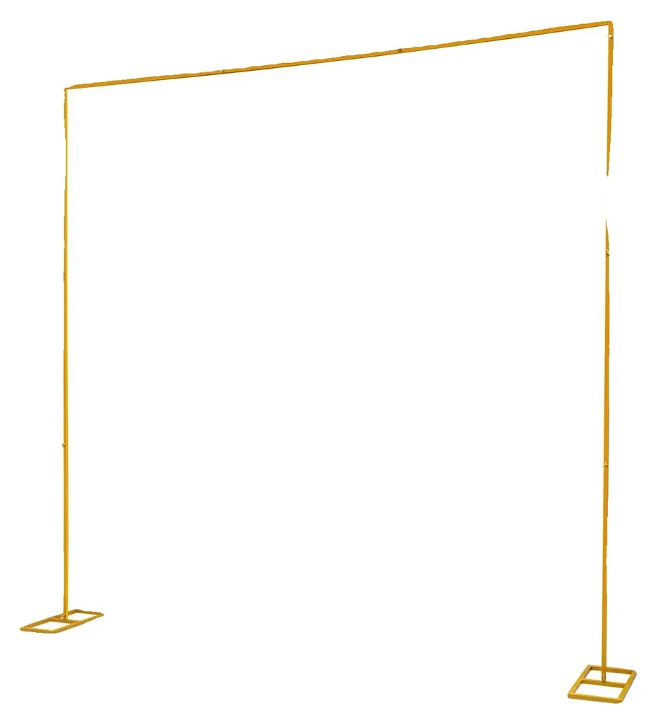 Arche de mariage robuste 3m en acier avec hauteur modulable et stable