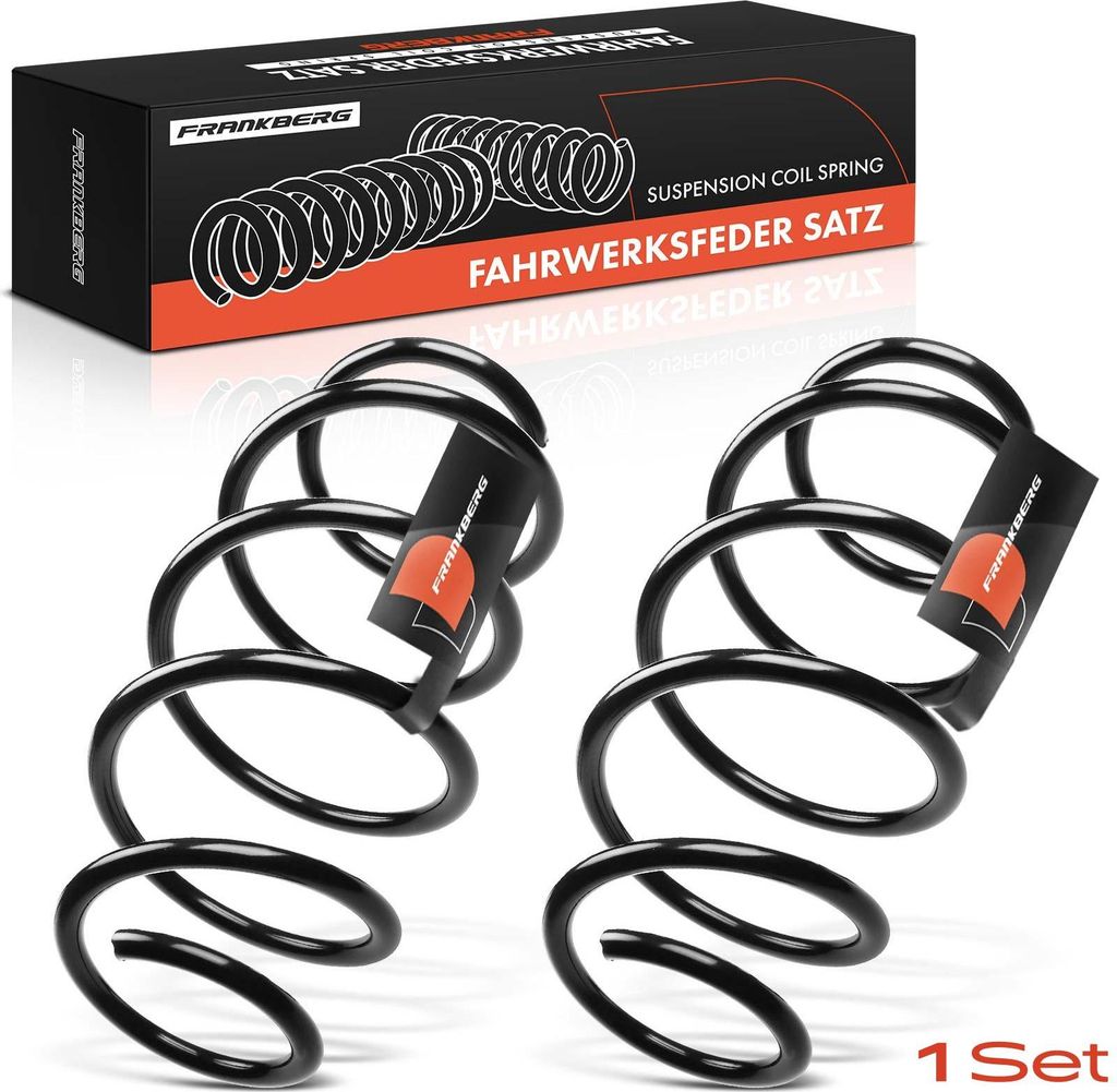 Frankberg 2x Fahrwerksfeder Vorderachse für Mercedes-Benz A-Klasse W169 B-Klasse W245 2004-2012