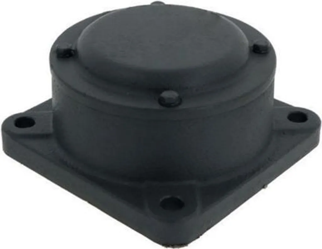 Boîtier de palier à bride F518-A-L 160 mm carré pour arbre industriel