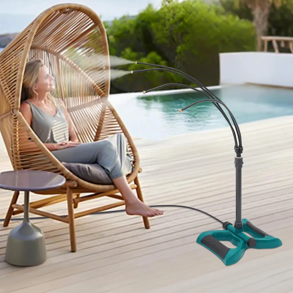 Brumisateur extérieur autonome lot de 2 pour baisser la chaleur de terrasse