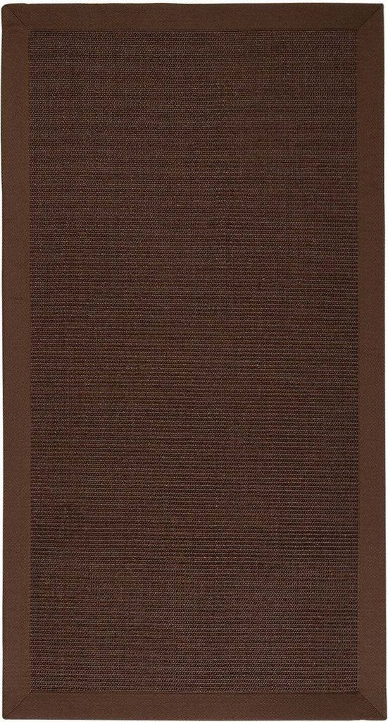 Sisal-Teppich Amazonas Dunkelbraun Mit Bordüre 160 x 230 cm Produktbild 2