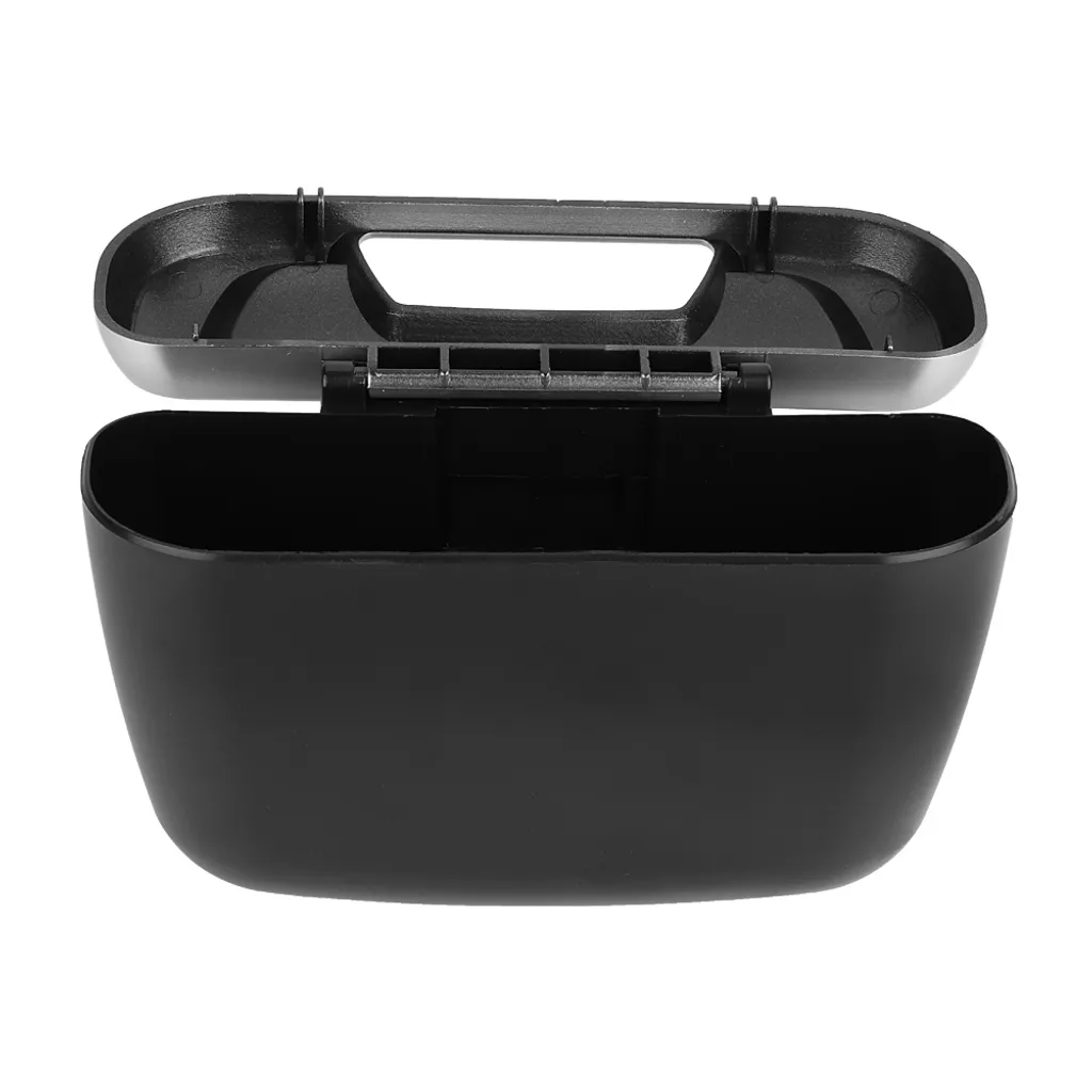 Pattumiera Per Auto Con Coperchio - Pritent Sacchetto Portatile 3 In 1 Impermeabile Con Gancio, Organizer Da Sedile Per Rifiuti E Borsa Termica - 2