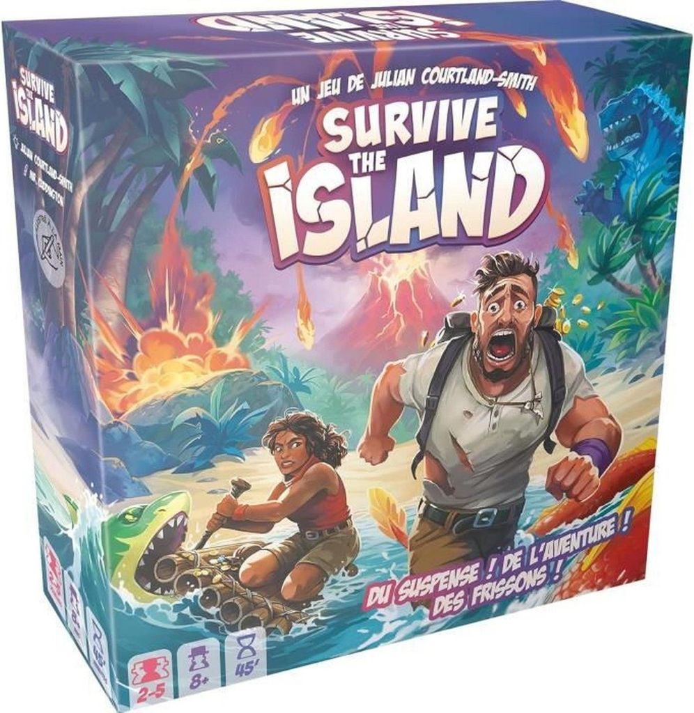 Tischspiel Asmodee Survive The Island